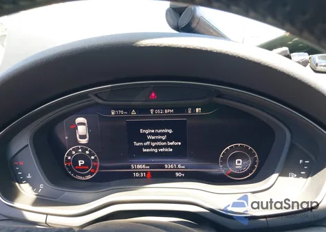 2018 Audi A5 2.0T Premium from USA, damaged, VIN WAUENCF55JA009202